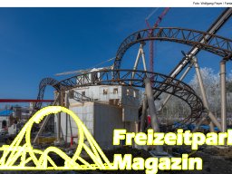 Aufbau des Themenbereichs „Sonnenbucht“ in FANTASIA (Januar 2025)